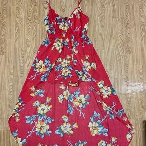 Floral Print Walk Through Romper